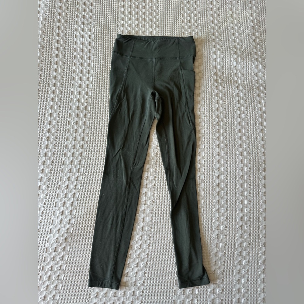 Athleta Girls High Rise Leggings Size M (8/10)